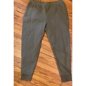 Champion Thick Joggers Sweat Pants Men’s Large Olive Green